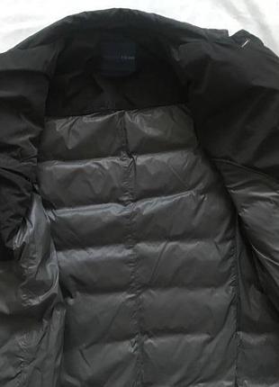 Мужской серый пуховик trussardi jeans