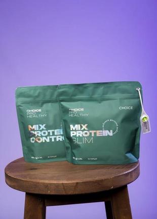 Протеїновий коктейль mix protein slim