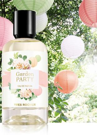 Парфюмерная вода garden party 100 ml. yves rocher ив роше1 фото