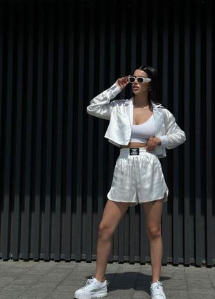 Костюм тройка))) рубашка+шорты+брюки))🔥🔥🔥