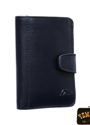 Портмоне шкіряне nevada 3796+rfid navy синій tony perotti