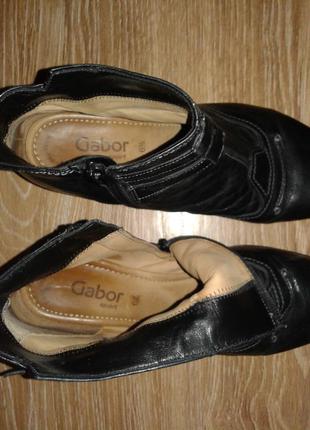 Ботинки кожа gabor португалия4 фото