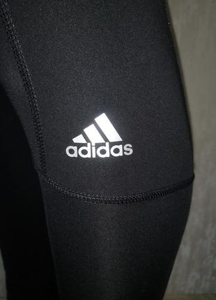 Adidas techfit жіночі спортивні компресійні термоштани лосини легінси4 фото