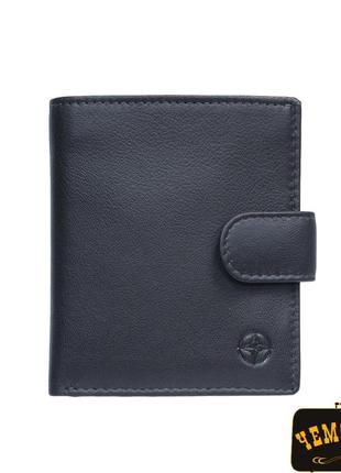Портмоне кожаное cortina 5071 navy синий tony perotti