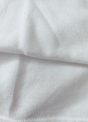 Белое поло рубашка белая футболка тенниска в школу форма 5 6 7 8 9 10 11 лет 146 140 134 128 122 116 см3 фото
