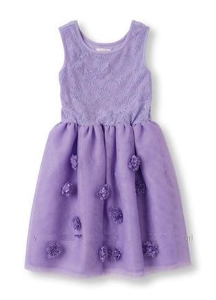 Ошатне святкове плаття на дівчинку бренд childrensplace чилдренс плейс сша святкова сукня фатин