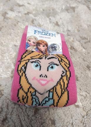 Носки disney frozen 23-26р. набор из двух пар