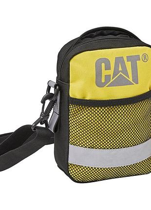 Сумка повсякденна на пояс і через плече cat work 84000;487 жовтий флуоресцентний