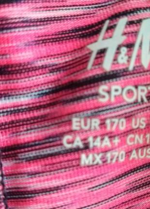 Стильные модные лосины леггинсы шведского бренда h&m uk 8 eur 365 фото