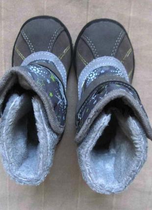 Woodstone (21) зимние мембранные ботинки десткие3 фото