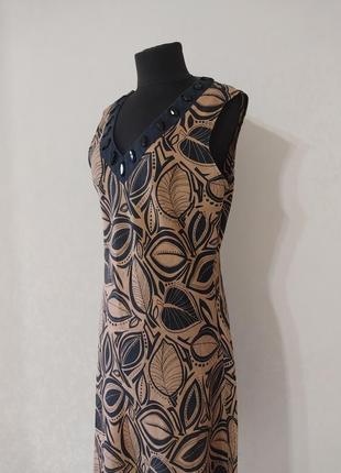 Платье сарафан лен alex &amp; co размер l3 фото