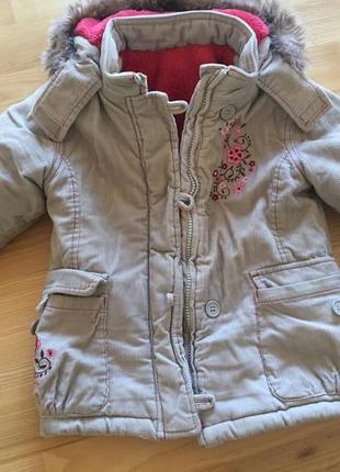 Курточка тёплая очень,сост.идеальное