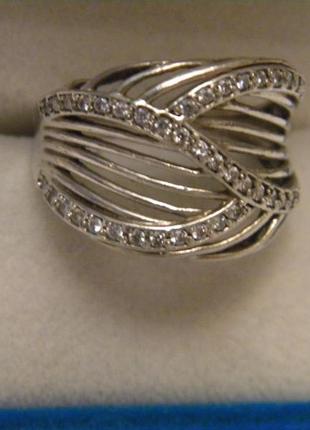 Кольцо серебро 925 проба украина охю №6122 фото