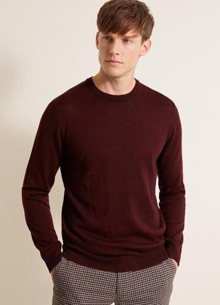 Джемпер moss burgundy merino