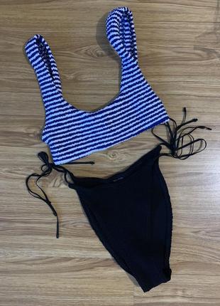 Жіночий роздільний купальник жатка