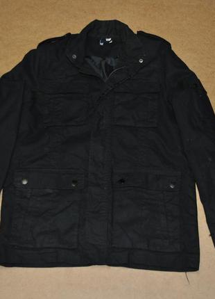 Devided мужская куртка m65 h&m черная