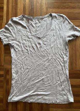 Лляна базова футболка grune erde  36 s франція 🇫🇷