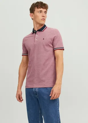 Футболка поло jack&jones jjepaulos polo ss noos