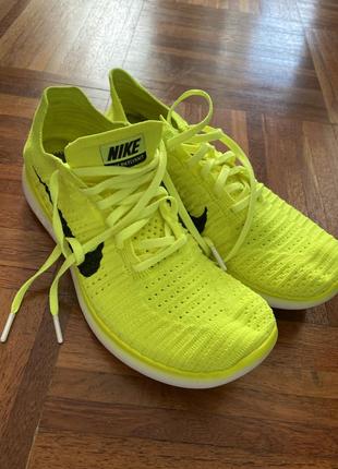 Кроссовки nike free rn flyknit 43 оригинал