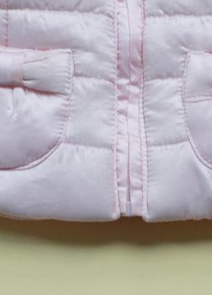 Idexe ніжно-рожева курточка пуховик на осінь 3 місяці3 фото