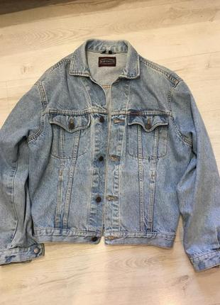 Вінтажна джинсова куртка джинсовка джинсівка maverick