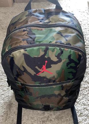 Рюкзак air jordan camouflage, оригинал, размер l (27l)2 фото