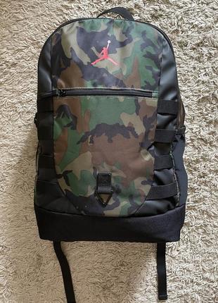 Рюкзак air jordan camouflage, оригинал, размер l (27l)4 фото