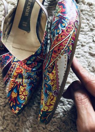 Туфли, босоножки, слингбэки peter kaiser оригинал бренд, размер 39,404 фото