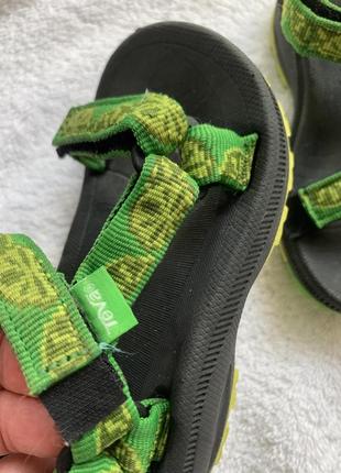 Босоножки сандали teva 25p зеленые3 фото