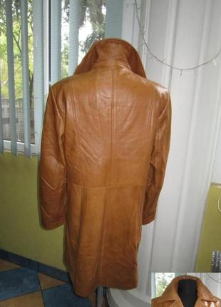 Стильная женская кожаная куртка cabrini. италия. лот 5953 фото