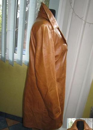 Стильная женская кожаная куртка cabrini. италия. лот 5955 фото