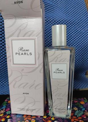 Парфюмированный спрей для тела perceive і rare pearls avon 75 мл3 фото