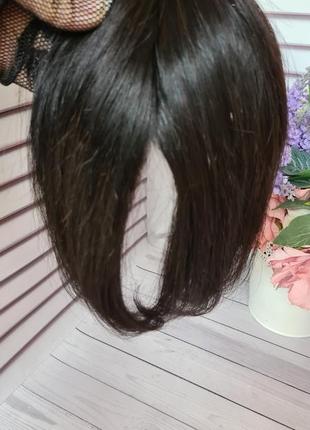 Челка-шторка 100% натуральный волос