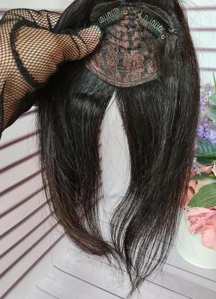 Челка-шторка 100% натуральный волос