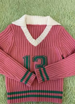 Светр светрик кофта рожева