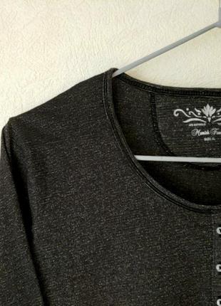 Новая натуральная котон+металлик футболка люкс бренда munhen freedom2 фото