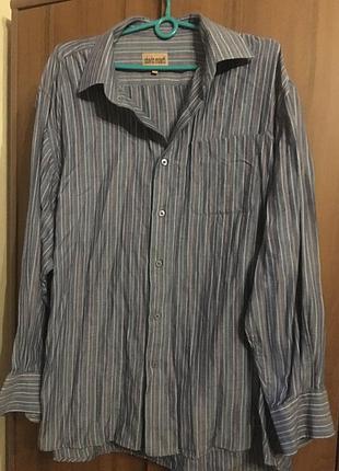 Фирменная рубашка под джинс