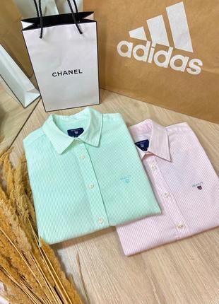 Рубашка от gant, оригинал💚 5
