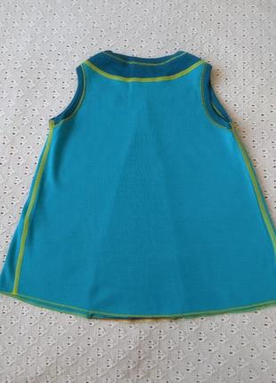 Сарафан janus з мериносової вовни сукня шерстяна для дівчинки термо сарафанчик шерсть мериноса термобілизна2 фото
