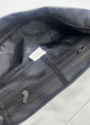 Бананка большая nike one tech hip pack поясная сумка найк серая6 фото