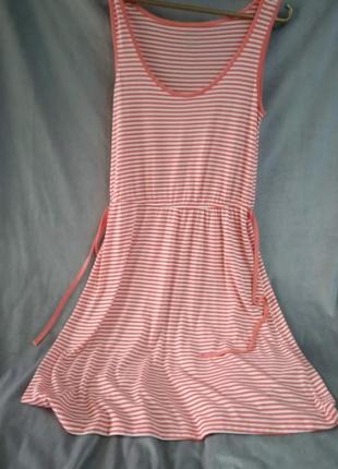 Женское тонкое трикотажное платье, европейский размер m 40-42