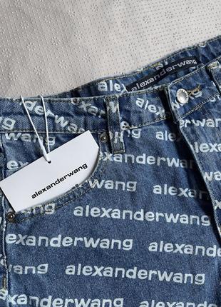 Джинсові жіночі шорти alexander wang3 фото