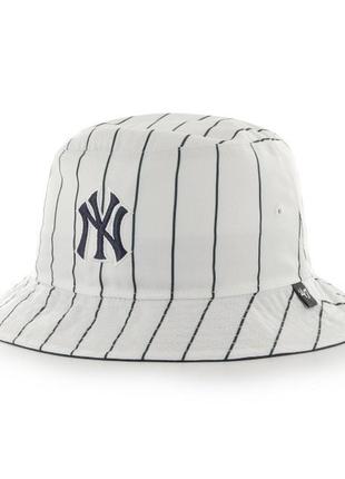 Панама 47 brand new york yankees pinstriped білий, темно-синій уні osfa b-pinsd17ptf-ny