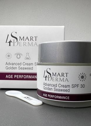 Передовий денний крем smart4derma spf 30 «золоті водорості»