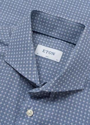 Eton  slim shirt  чоловіча сорочка