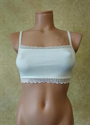 Укороченный топ лиф майка маечка размер 34/36