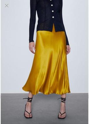 Спідниця zara у більйовому стилі