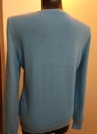 Стильний якісний натуральний кашеміровий светр, джемпер.5 фото
