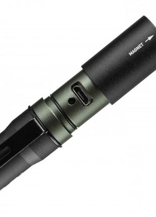 Ліхтар тактичний mactronic sniper 3.1 (130 lm) usb rechargeable magnetic (thh0061)5 фото