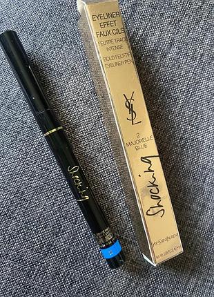 Yves saint laurent eyeliner effet faux cils shocking підводка для контуру очей № 2, оригінал